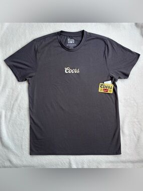 Coors Men's Short-Sleeve Logo Tee in Charcoal Size XL
